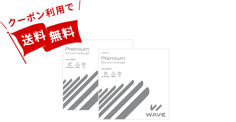 WAVEワンデー プレミアム 30枚入り（×2箱）