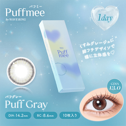 パフミーワンデー パフグレー 10枚入り（×6箱）