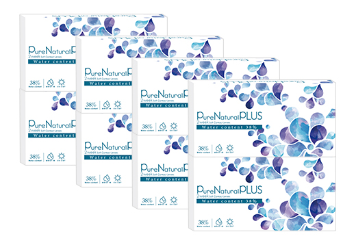 ピュアナチュラル プラス 2ウィーク 6枚入り（×8箱）